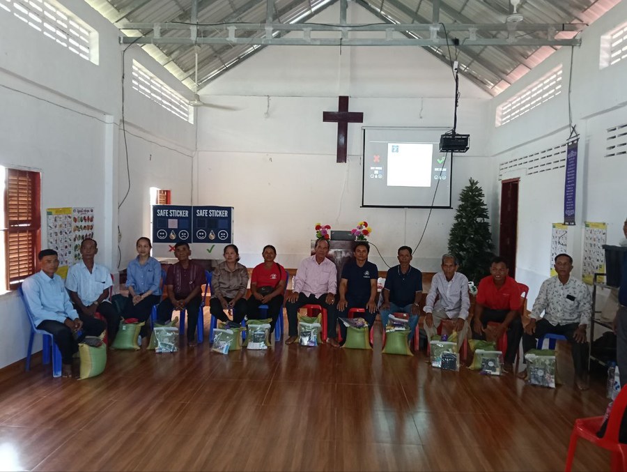A community training session in Chhuk